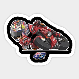 Jack Miller Toon Sticker